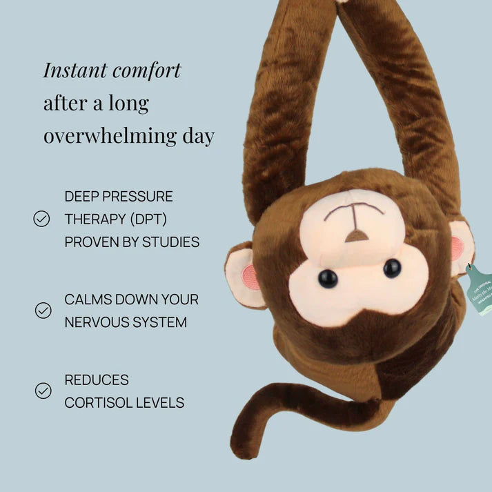 Tim The Monkey Weighted Animal