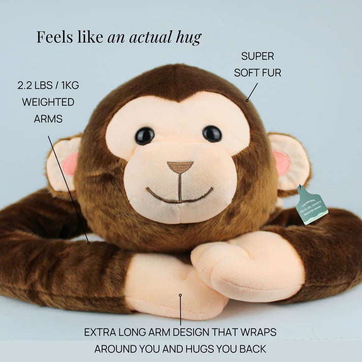 Tim The Monkey Weighted Animal